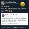 Pisowcy murem za pomarańczowym 