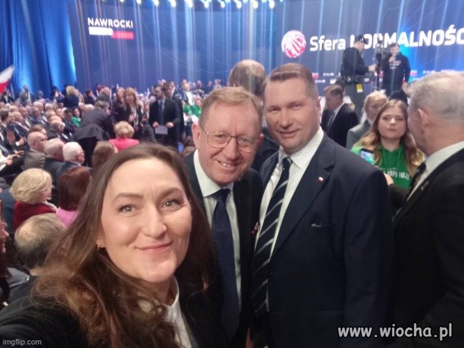 Fotka z byłym ministrem rozwoju wsi