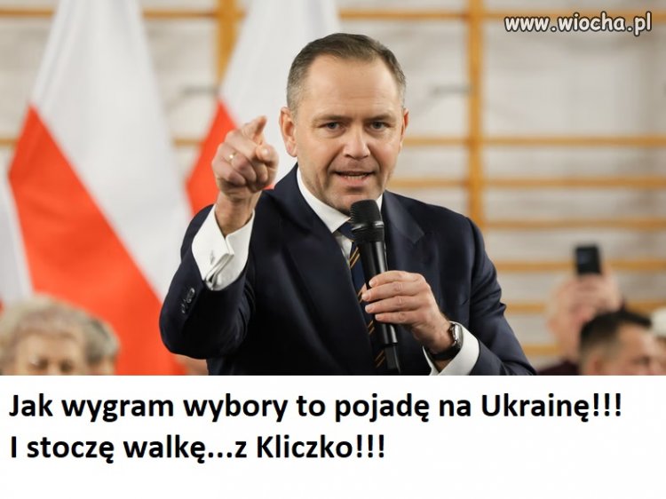 Się chłopczyna rozpędził w obietnicach