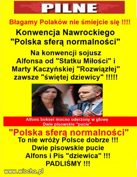 "Normalność" w krzywym lustrze oszustów PiSu...