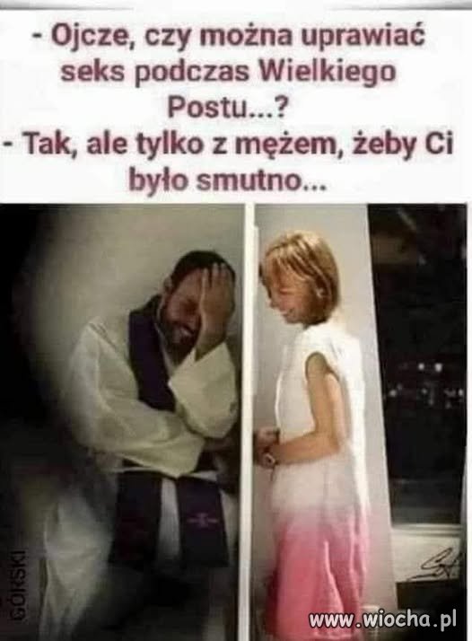 ...wyłącznie z żoną