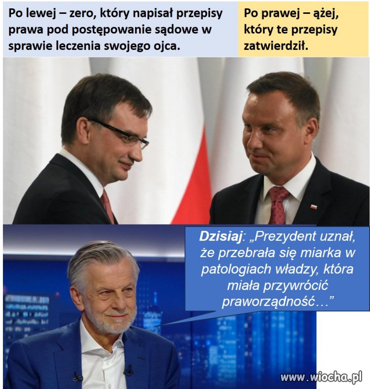 Zybertowicz nic nie pamięta, nic nie wie ... 