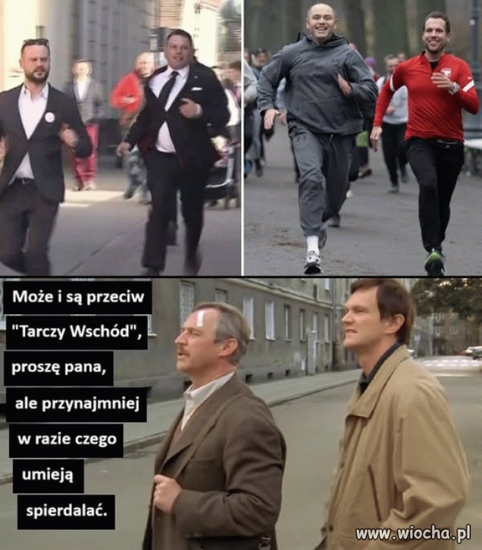 Cioty w garniturach i dresach
