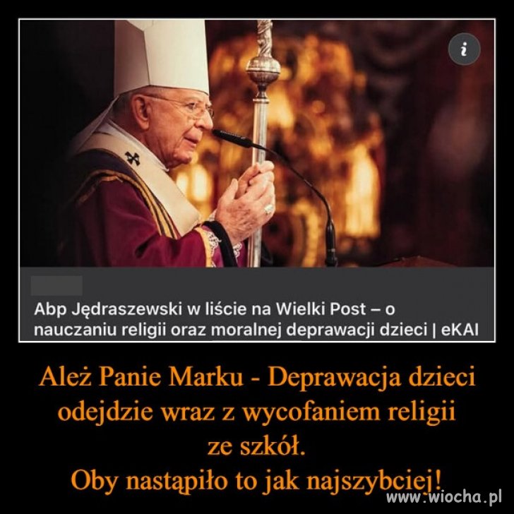 Panie Marku, pan się nie boi ...