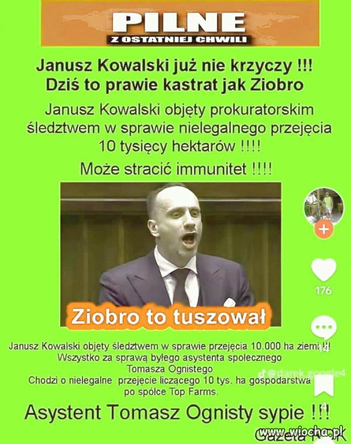 Janusz już nie krzyczy