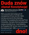 Duda, to dno. Ale co to za sędziowie, którzy się na to godzą ?
