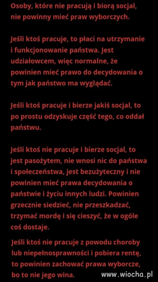 I ten głos popieram w 100%. 