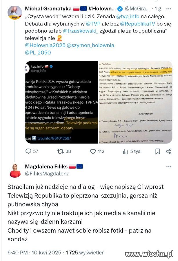 Pani Magdalena Filiks przysypała Gramatykę tonami gruzu.