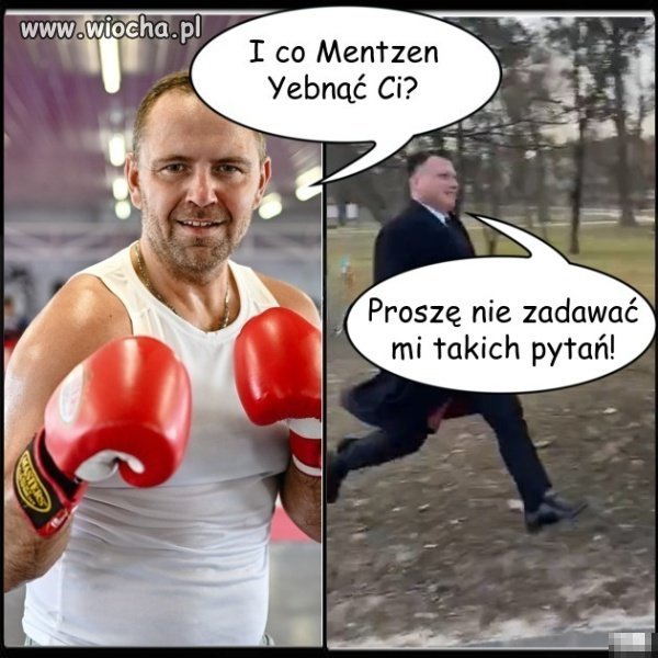 Jeden to gangus i pół debil a drugi ma zaburzenia 