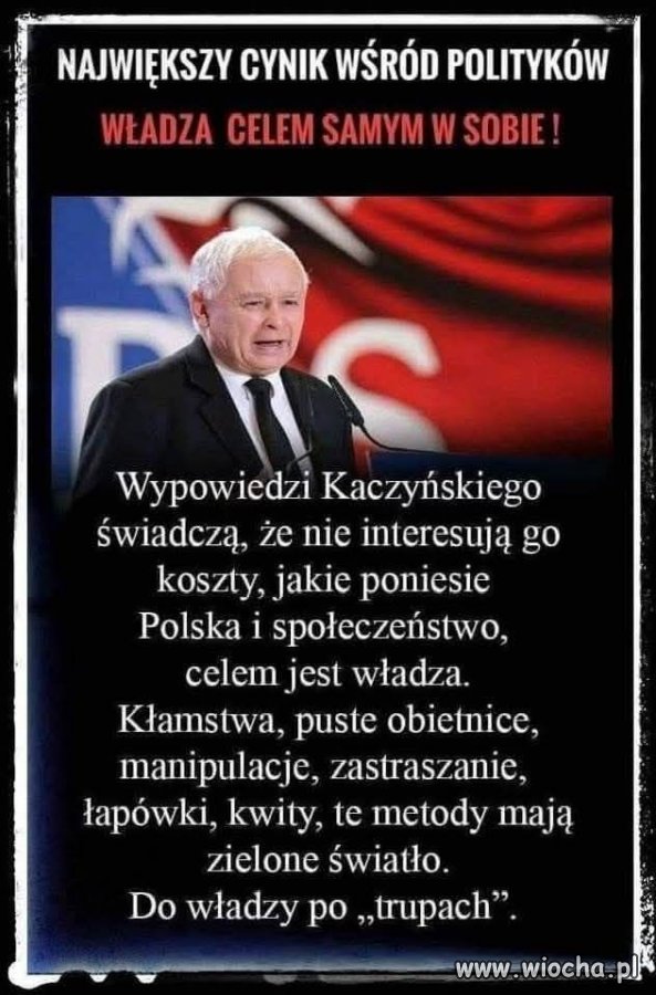 Po trupach do celu ...