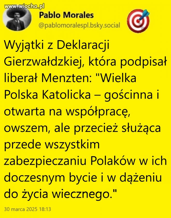 To nie liberał, to pozer monarchista, z wszystkimi konsekwencjami 