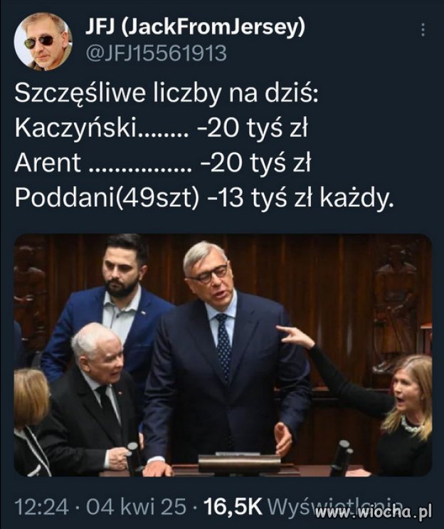 Hołota PiSu tylko taki język rozumie, po kieszeni!