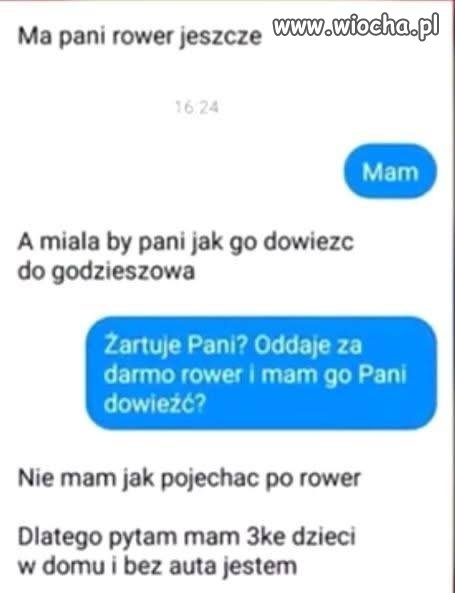 Oddam za darmo z dowozem na miejsce 