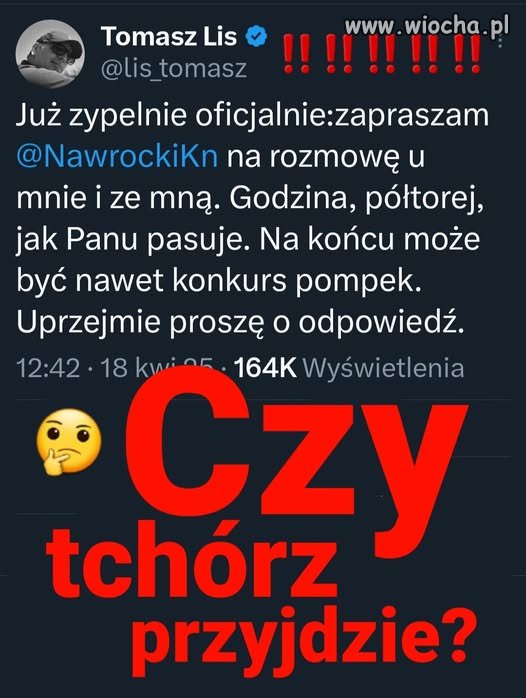 Tchórz jak zawsze stchórzy 