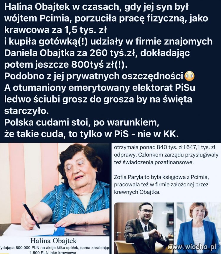Kariera rodu Obajtków.