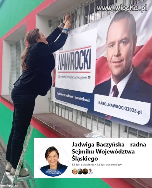 Dzielna junaczka z  Koła Gazety " Polskiej"