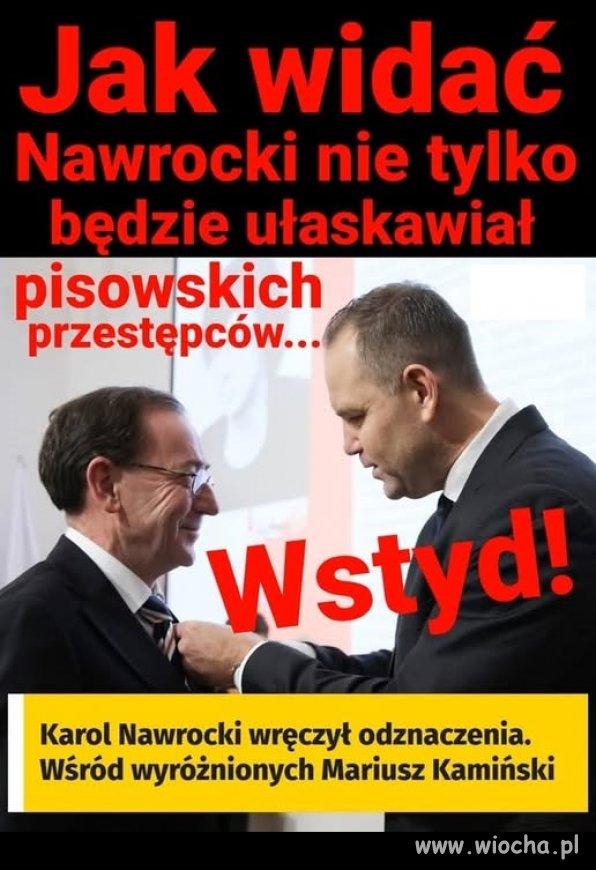 Dlatego nie możemy dopuścić do tego, żeby został wybrany !