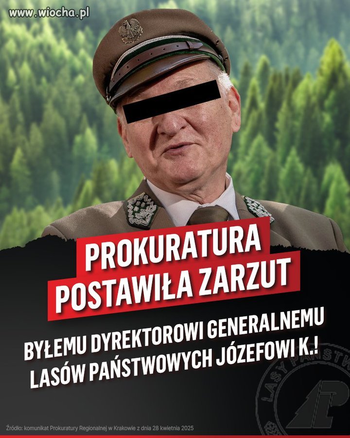 Józef K., były dyrektor generalny Lasów Państwowyc