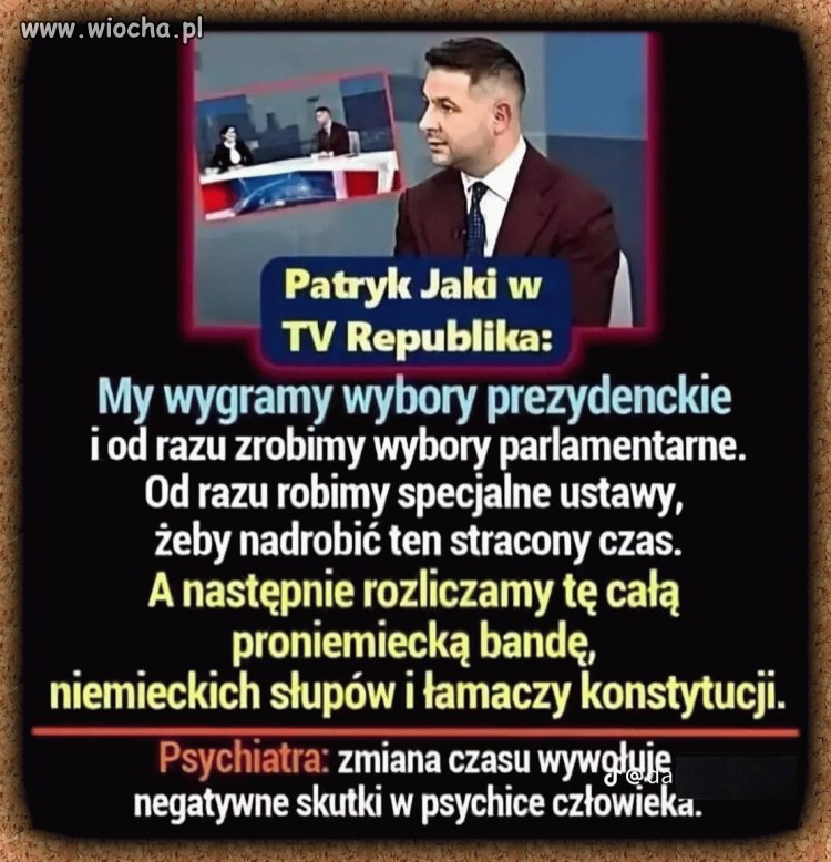 Patryk jaki, a no taki