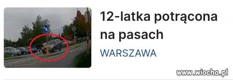 Ale jak to?? Przecież miała pierwszeństwo. 