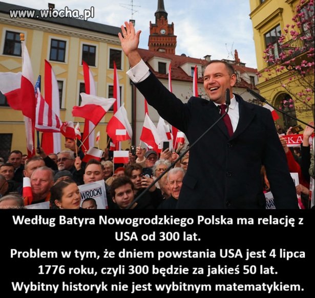 Najwybitniejszy polski historyk bredzi