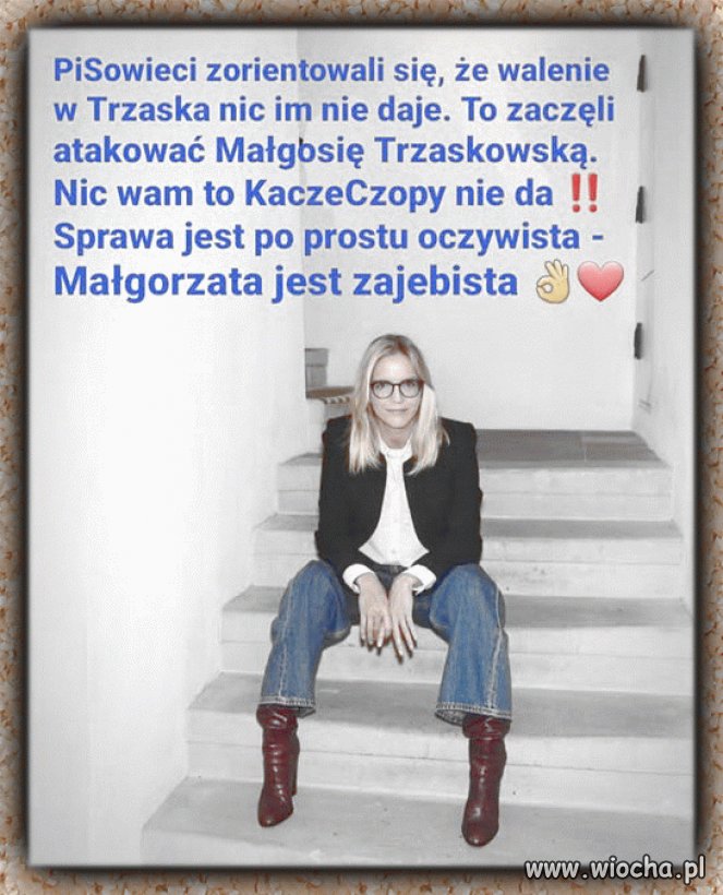 Pisowska swołocz zawsze atakuje słabszych
