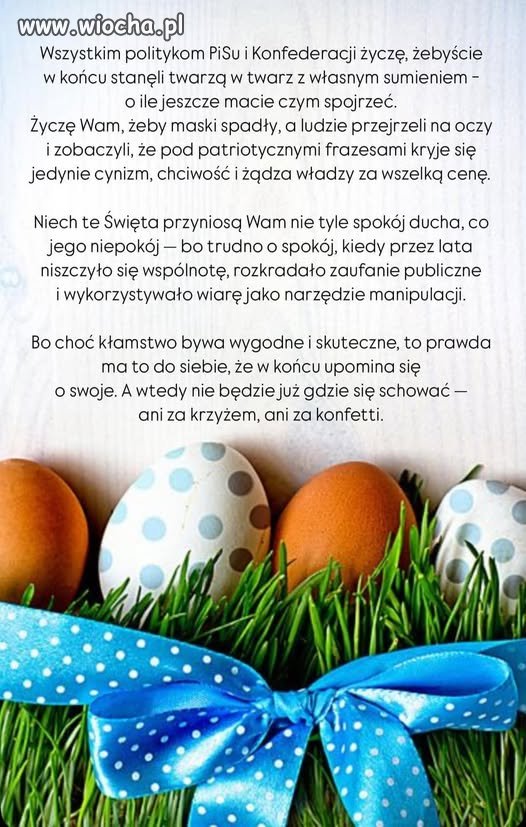 życzę wam szczerze 