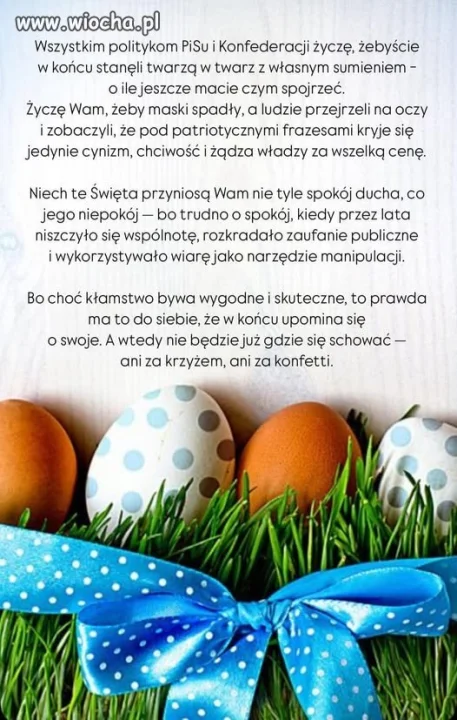 życzę wam szczerze 