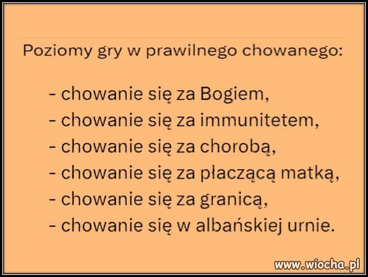 Ciekaw jestem, który poziom osiągnie Kaczyński jak