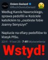 Alfons nie wierzy w pedofilie w kościele