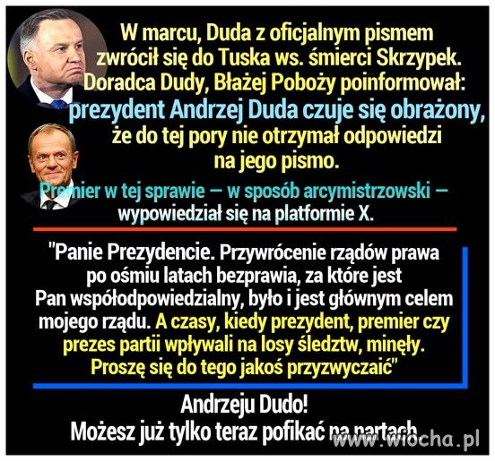 I myślicie, że coś do debila dotarło?