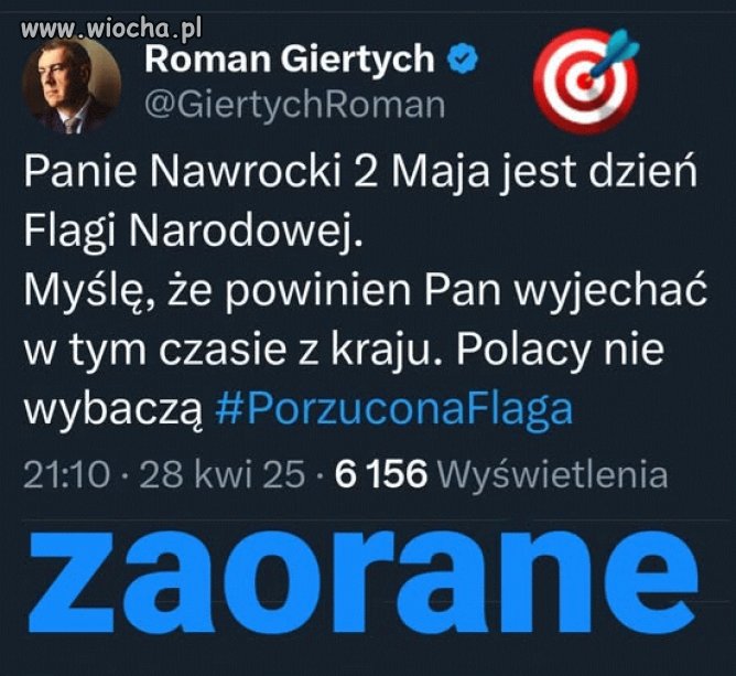Romek jak zawsze celnie