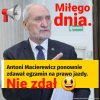 Wielu podobnie nieudanych prób życzę panie Antoni!