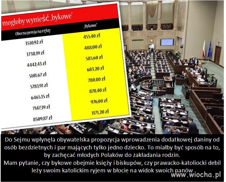 Nowy pomysł prawacko-katolicki debili.