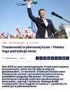Polacy chcą kraju, który idzie do przodu Europy XXI wieku.