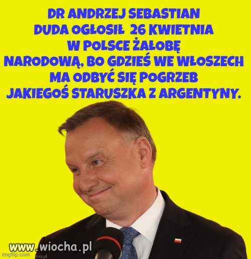 No bardzo dziękujemy, panie Andrzejku.