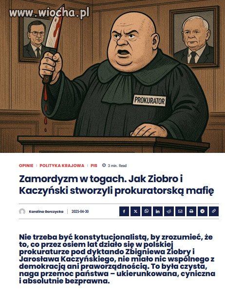 Ziobrowscy kacykowie: filar tej struktury to Bogdan Święczkowski, były Prokurator Krajowy.