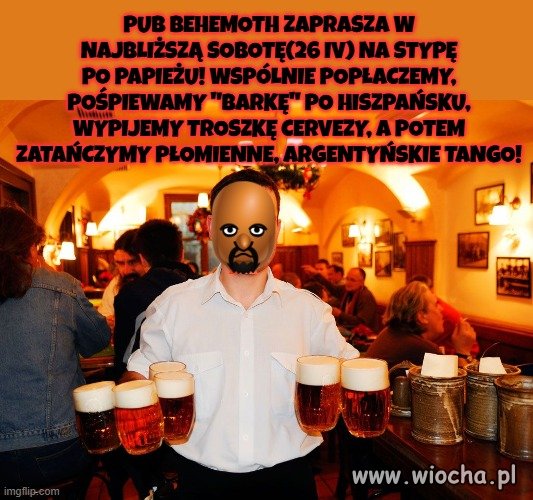Jak żałoba, to  żałoba.