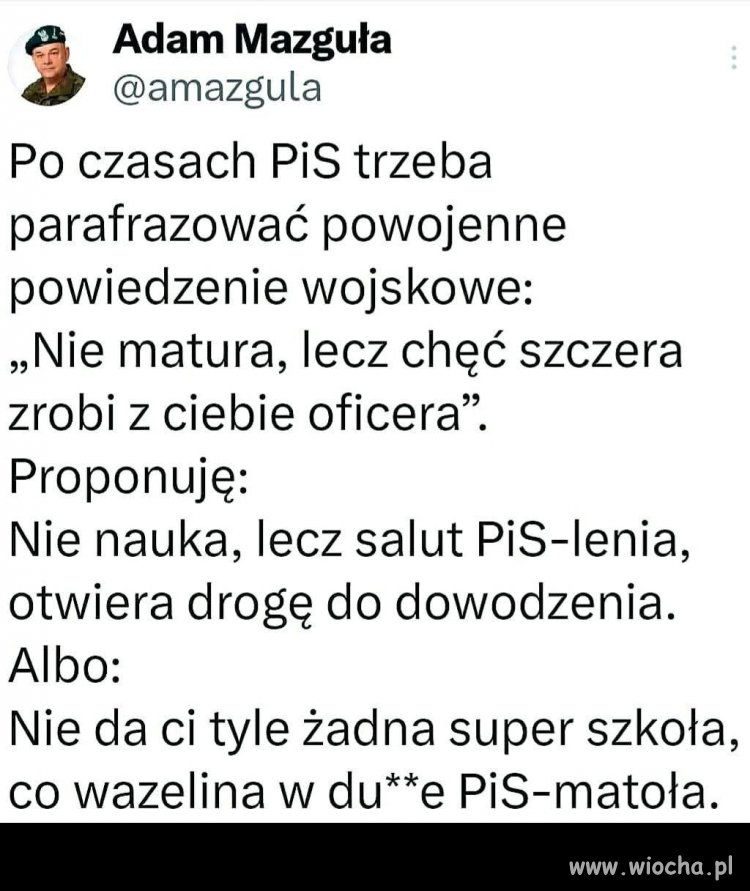 Aktualizujemy stare przysłowia ...