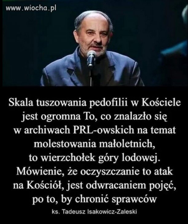 Skandaliczne zachowanie biskupów.