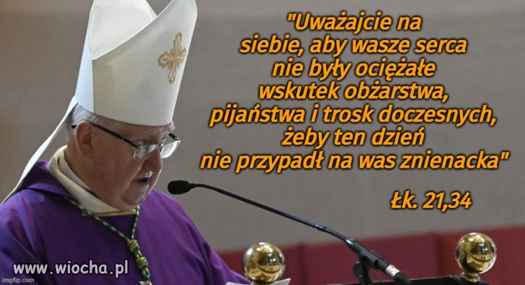 Te słowa w ustach papistowskiego biskupa
