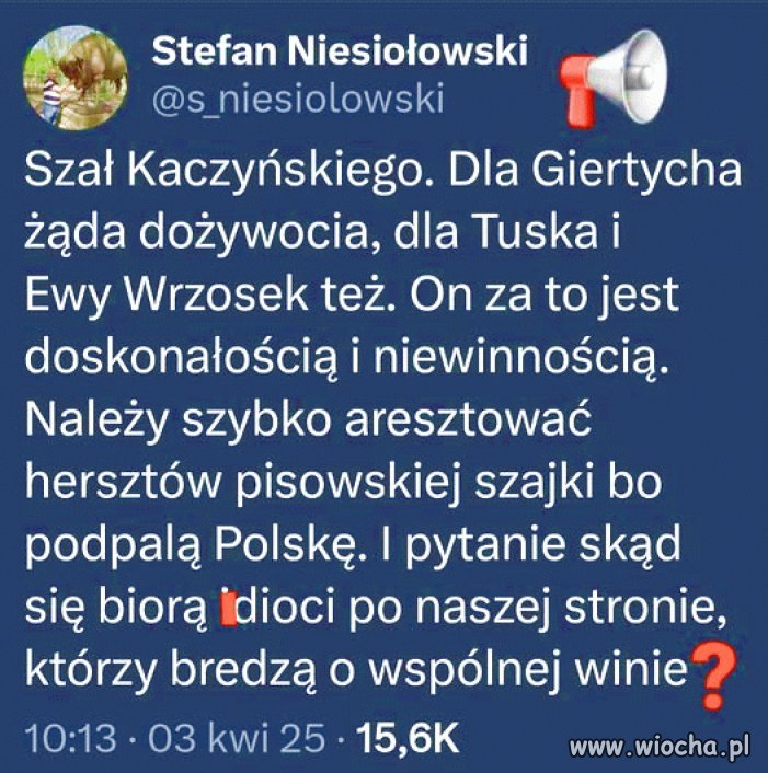 Stefan jak zawsze celnie