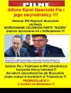 Fajnych kolesi ma ten kandydat obywatelski. Takich patoli 