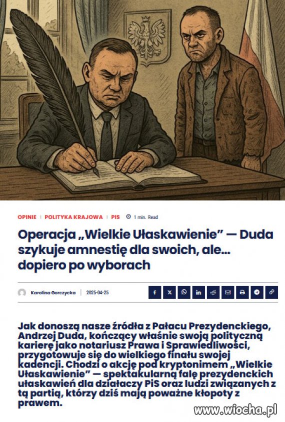 W Pałacu panuje nerwowa atmosfera.