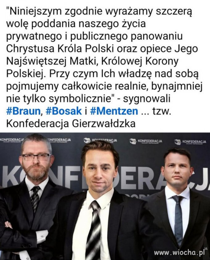Nie wierzcie fanatykom pozbawionym rozsądku...