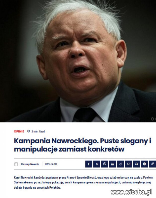 Nawrocki to wydmuszka PiSu i pacynka Kaczynskiego!