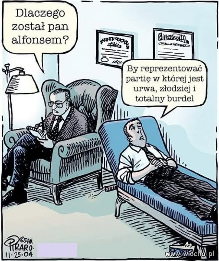Na kozetce psychoanalityka Karol powiedział wreszcie prawdę ...