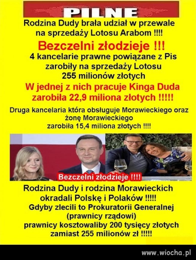 Tyle kasy było do przejęcia pod stołem. Wiadomo, że trzeba sypnąć krewnym i znajomym 