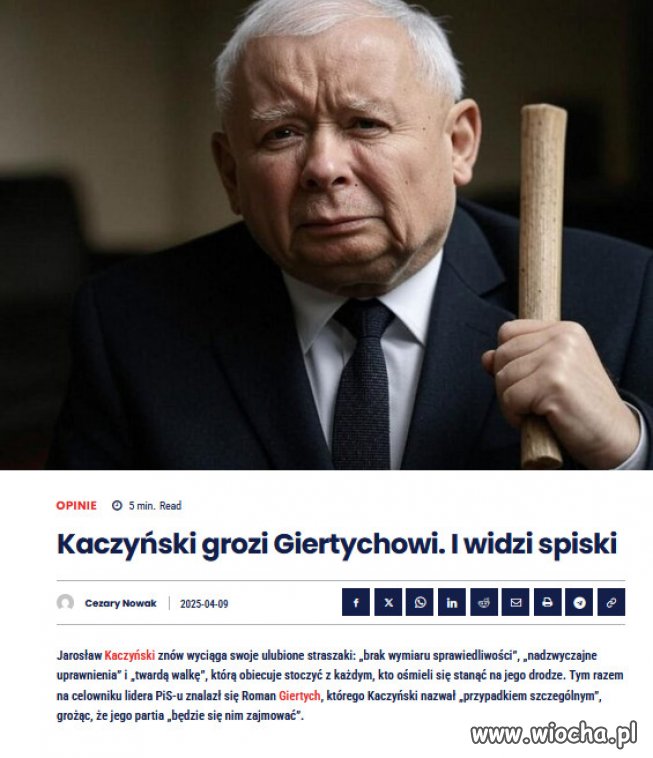 Żyjecie Polacy w ciekawych czasach...