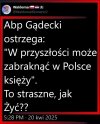 A jakieś złe nowiny?
